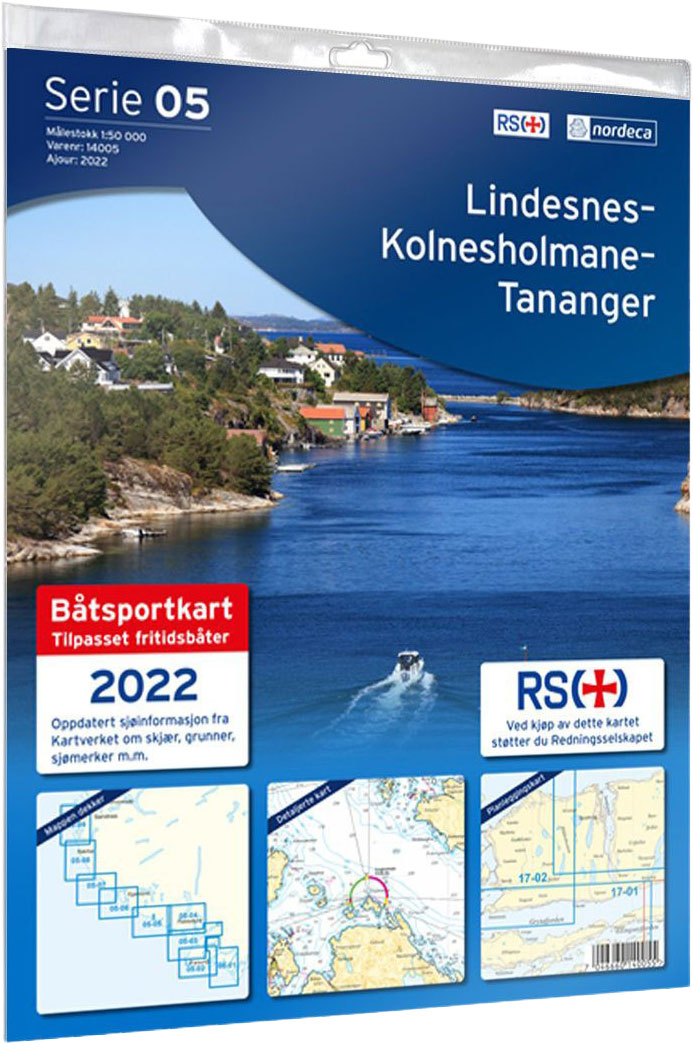 Kart båtsport Serie 05-Lindesnes-Kolnesh.-Tananger