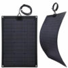 Fleksibelt Solcellepanel 20 W, 60 x 30 cm