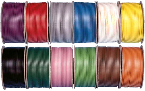Oceanflex  Elektrisk kabel fortinnet 1,5 mm2, 100 m, blå