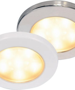 Hella Euroled Downlight 95 mm polert stål