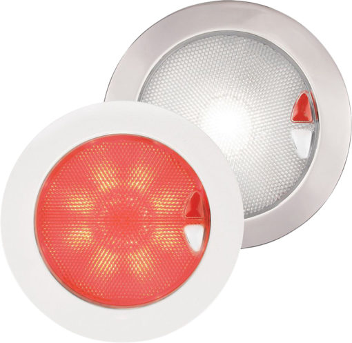 Hella EuroLED 150 Touch lamp Plastic rim Wht/Red