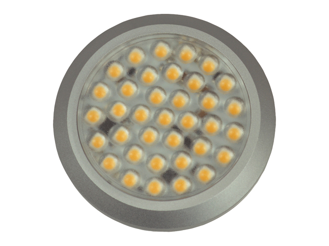 LED Downlight utenpåli. 10-30V 210lm m/touchdimmer varmhvit