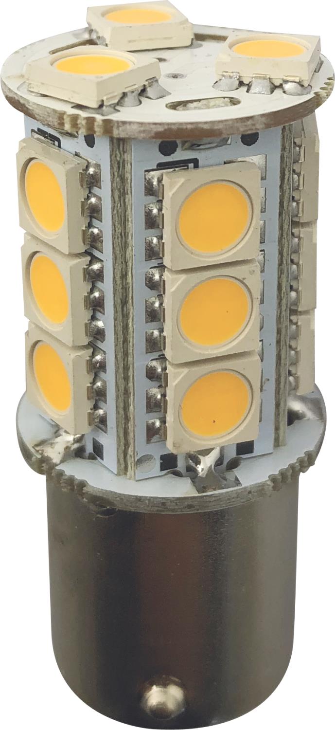 1852 LED BA15S 10-36V 2700/varmhvit