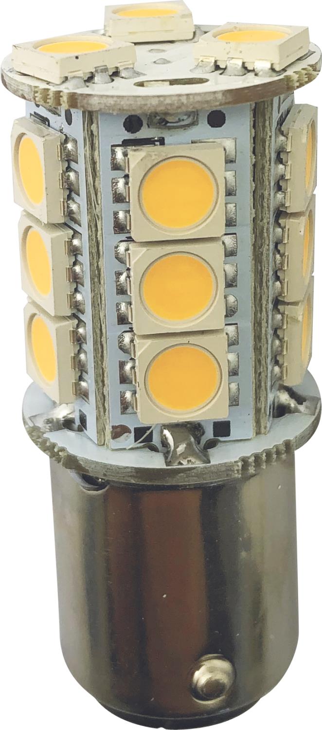 1852 LED BA15D 10-36V 2700/varmhvit