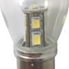 1852 LED lanternepære BAY15D Ø25x48 mm 10-36V 1,2/15W hvit