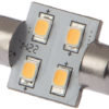 LED pinol pære 31mm 10-30VDC 0,8/8 W