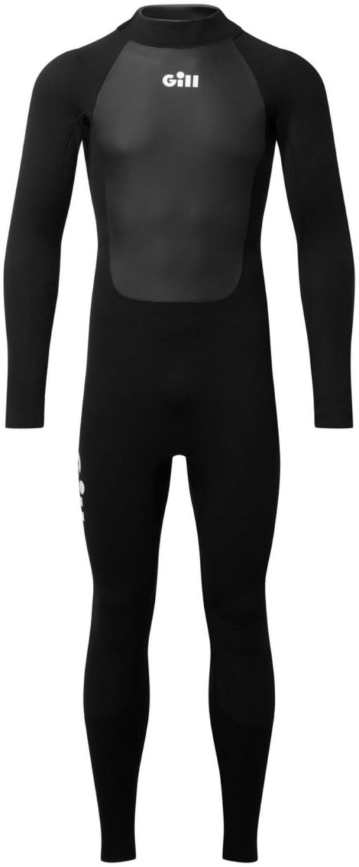 Gill Junior Pursuit Wetsuit 4/3 mm BackZip Black JS