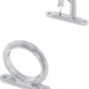 Holder for fiskestang, to deler, hvit