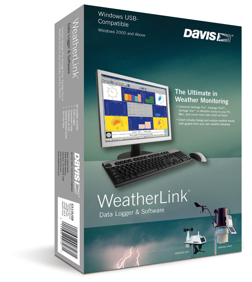 Davis WeatherLink for Vantage Pro2, Windows, COM-port