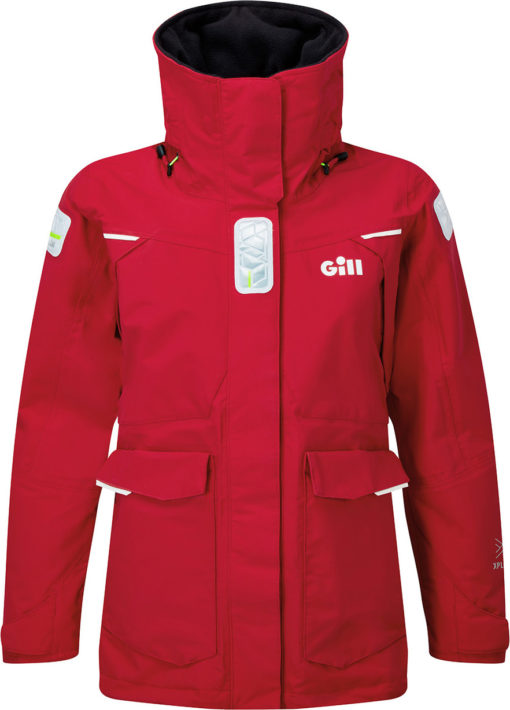 Gill OS25 Offshore Womens Jacket Red 14 (40)