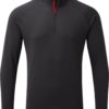 Gill UV Tec Men's LS Zip Tee Charcoal S