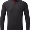 Gill UV Tec Men's LS Zip Tee Charcoal XXL