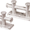 Bryggepuller galv. dobbel, 178 x 69 mm