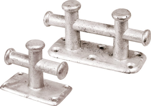 Bryggepuller galv. dobbel, 178 x 69 mm