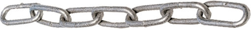 Kjettingspole, Langlenket, 6mm/30m, galvanisert