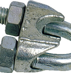 Wireklemme 6,5mm, galvanisert