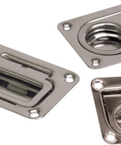 Dørkring 316 flush, 44 x 38 mm