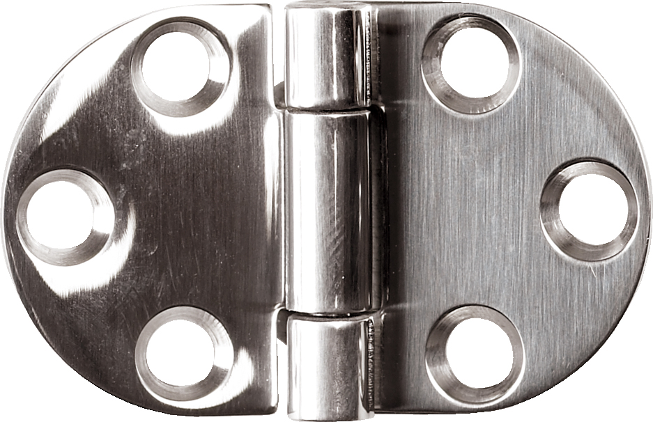 Hengsel Stainless Steel 48 x 30 mm reversert