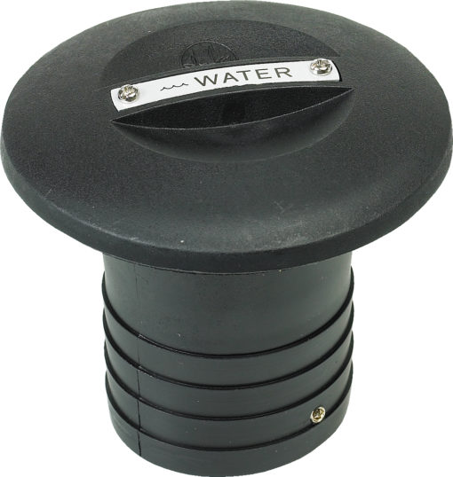 Dekksforskruvning nylon sort 1 1/2" Water