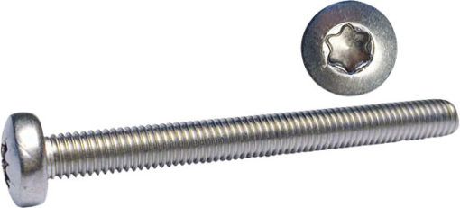 Maskinskrue ph. torx 6 x 50 a4 ISO 14583 5 stk.