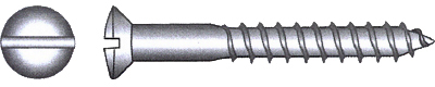 Treskrue A4 DIN 95, 2,5 x 16 mm, 10 stk