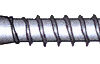 Treskrue kobber DIN 97, 5 x 50 mm, 4 stk