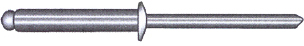 Popnagle A2 DIN 1014, 4,0 x 16 mm, 4 stk