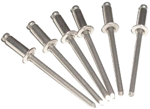 Popnagle monel 3,2 x 8,9 mm, 10 stk