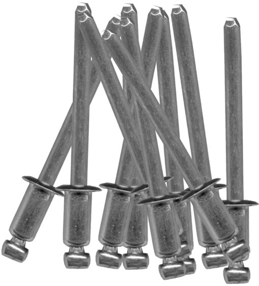 Popnagler monel 4,8 x 21 mm, 100 pk.