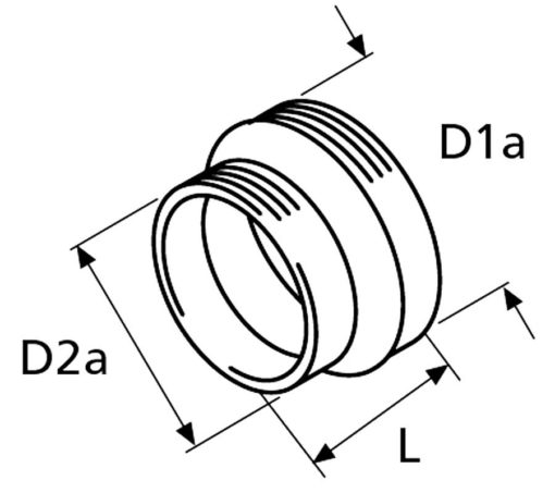 Webasto Adapter Ø90/80
