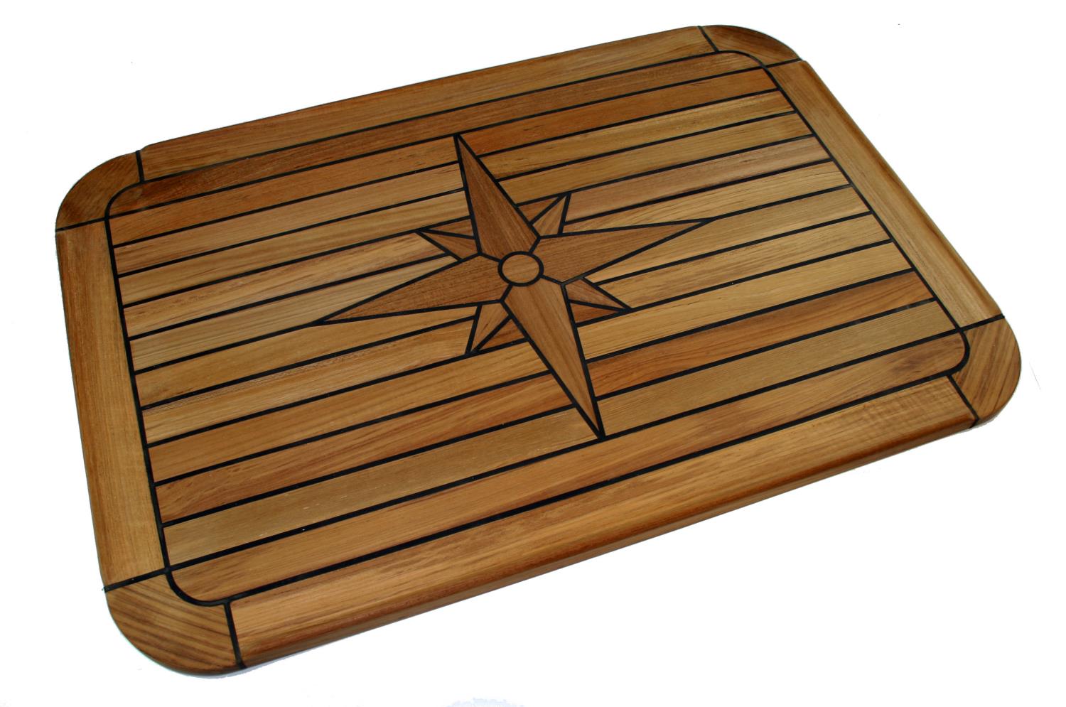 Bordplate Nautic Star, rektangulært 50 x 75 cm