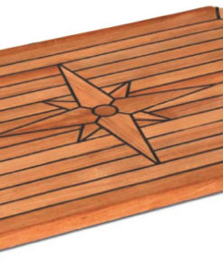 Bordplate Nautic Star, rektangulært 58 x 90 cm
