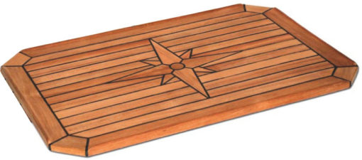 Bordplate Nautic Star, rektangulært 58 x 90 cm