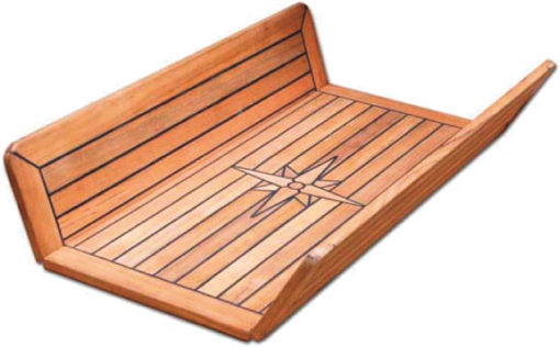Bordplate Nautic Star, ving 34/68 x 60 cm