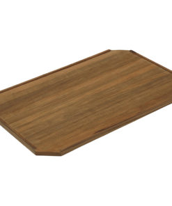 Bordplate teak, 48 x 80 cm