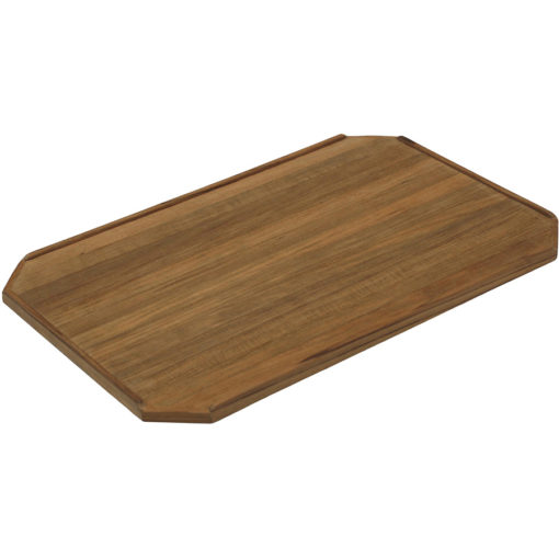 Bordplate teak, 48 x 80 cm