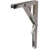Bordbrakett nedfellbar 88 grader, rustfritt
