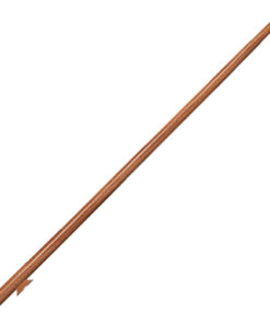 Flaggstang, lakkert mahogny, 75 cm