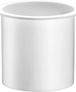 Flaske/glassholder-Plast, Hvit