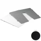 Akterspeil plate Åpen Stor Hvit 440 x 350