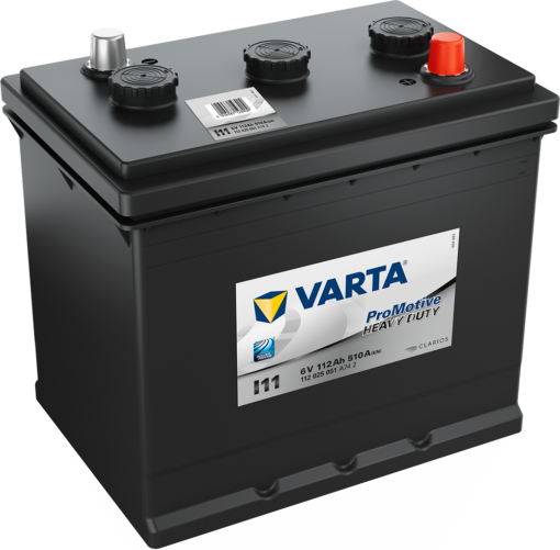 VARTA Promotive HD Batteri 6V 112AH 510CCA (260x175x236mm) +diagonalt I11