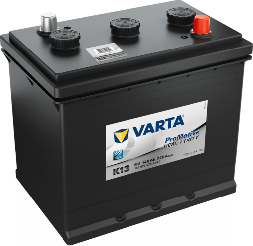 VARTA Promotive HD Batteri 6V 140AH 720CCA (260x175x236mm) +diagonalt K13