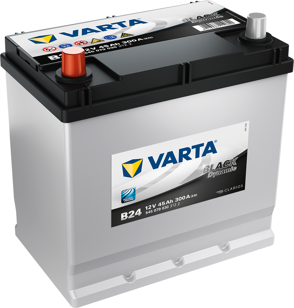 VARTA Black Dynamic Batteri 12V 45AH 300CCA (219x135x200/225mm) +venstre B24