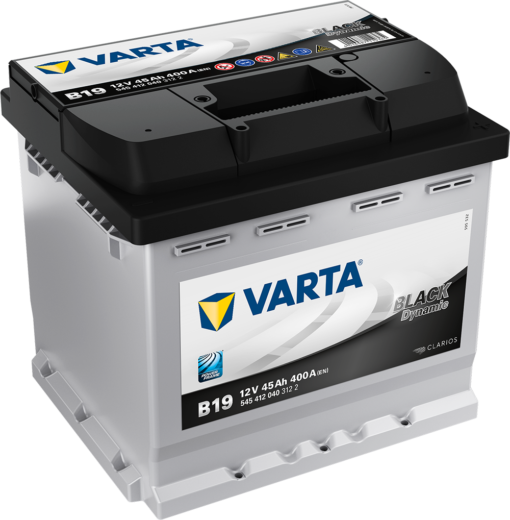 VARTA Black Dynamic Batteri 12V 45AH 400CCA (207x175x190/190mm) +høyre B19