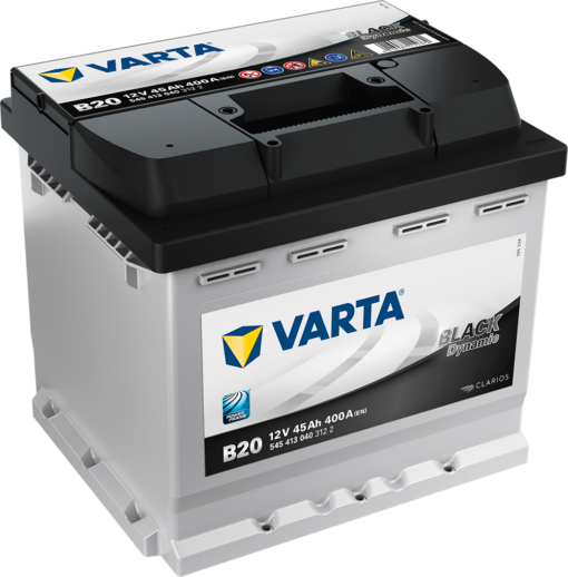 VARTA Black Dynamic Batteri 12V 45AH 400CCA (207x175x190/190mm) +venstre B20