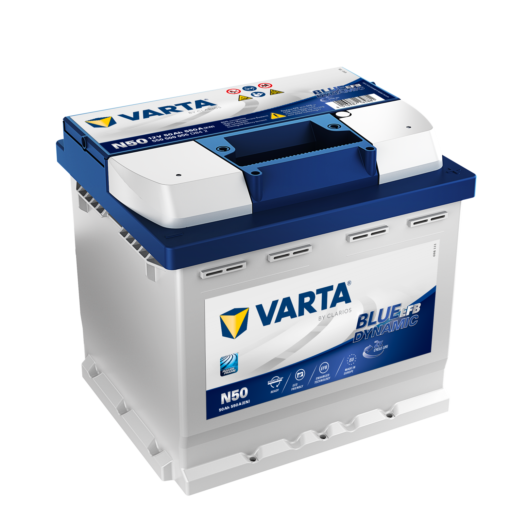 VARTA Blue Dynamic EFB Batteri 12V 50AH 550CCA (207x175x190/190mm) +høyre N50