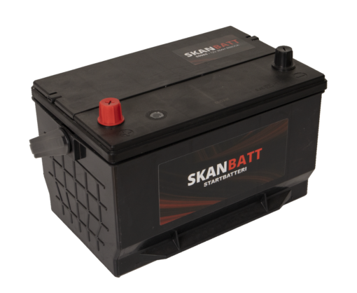 SKANBATT Startbatteri 12V 95AH 900CCA (296x187x171/191mm) +venstre