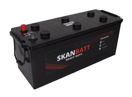 SKANBATT Heavy Duty 12V 140AH 800CCA (513x189x223mm) +venstre