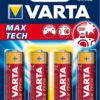VARTA Max Tech AA 1,5V 4-pakning