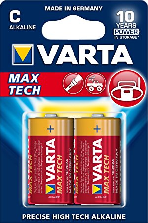 VARTA Max Tech C 1,5V 2-pakning